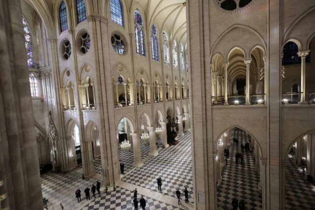 Fotos: Erster Blick auf die Kathedrale Notre Dame, 5 Jahre nach der Brandkatastrophe

