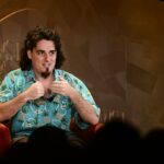 Palmer Luckey, founder of Oculus and Anduril Industries, speaks during The Wall Street Journal's WSJ Tech Live conference in Laguna Beach, California on October 16, 2023. (Photo by PATRICK T. FALLON/AFP via Getty Images)