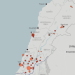 Kartierung israelischer Angriffe auf das Gesundheitssystem des Libanon