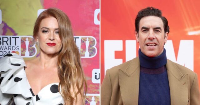 Isla Fisher und Sacha Baron Cohen sprechen während ihrer Scheidung über „finanzielle Angelegenheiten“.

