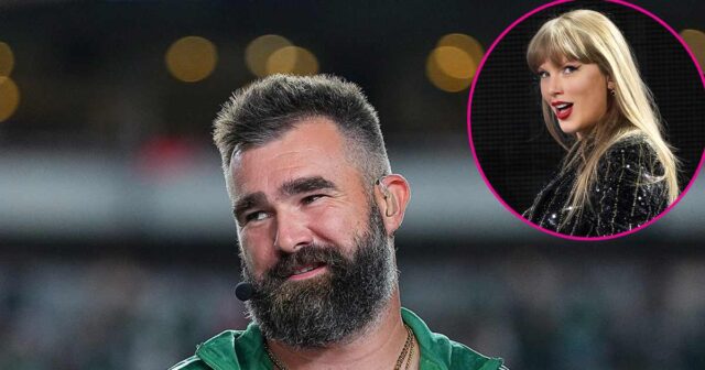 Jason Kelce versäumt es, das Gericht anzuerkennen, Taylor Swift wird als „zukünftiger“ Schwiegervater bezeichnet

