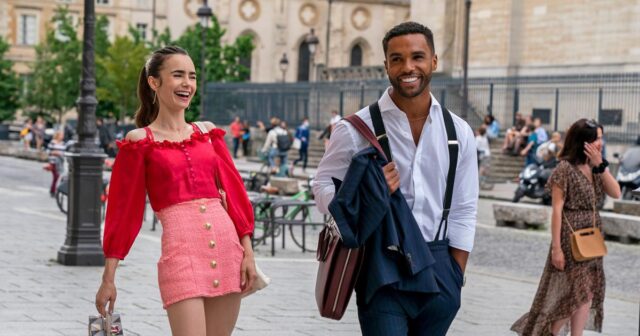 Lucien Laviscount bewundert, wie „Emily in Paris“ „Licht und Liebe“ bringt

