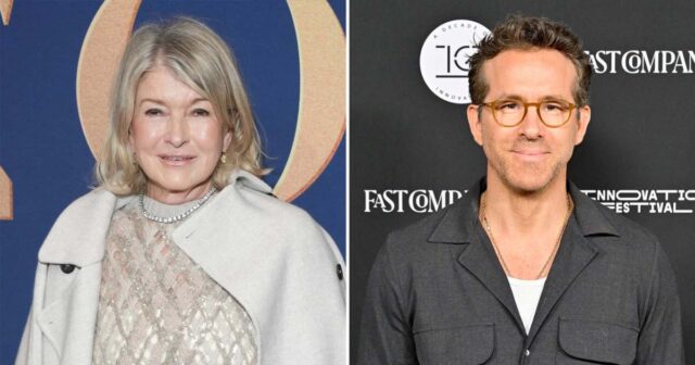 Martha Stewart sagt, sie findet Ryan Reynolds „nicht so lustig“

