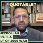 Der Waffenstillstand zwischen Israel und der Hisbollah ist ein „Déjà-vu“ des Krieges von 2006