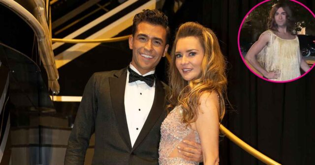 Ezra Sosa von DWTS kanalisiert Anna Delvey an Halloween – Ankle Monitor und alles

