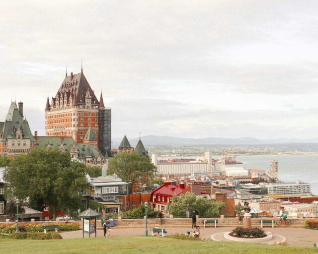 View of Québec City.