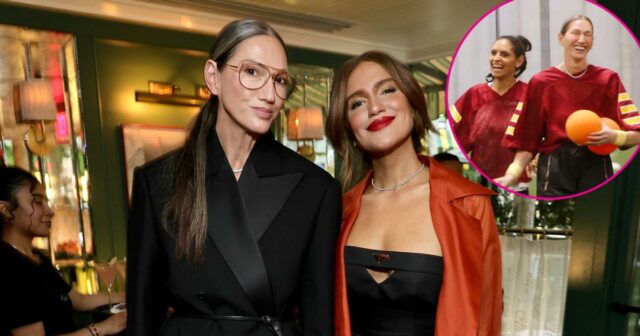 Sehen Sie, wie Brynn von RHONY Jenna Lyons während einer Völkerballpartie ins Gesicht schlägt

