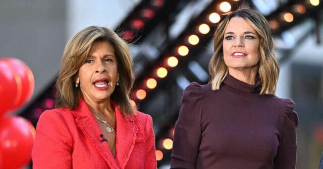 Savannah Guthrie und Hoda Kotb retten den peinlichen Moment der Thanksgiving-Parade

