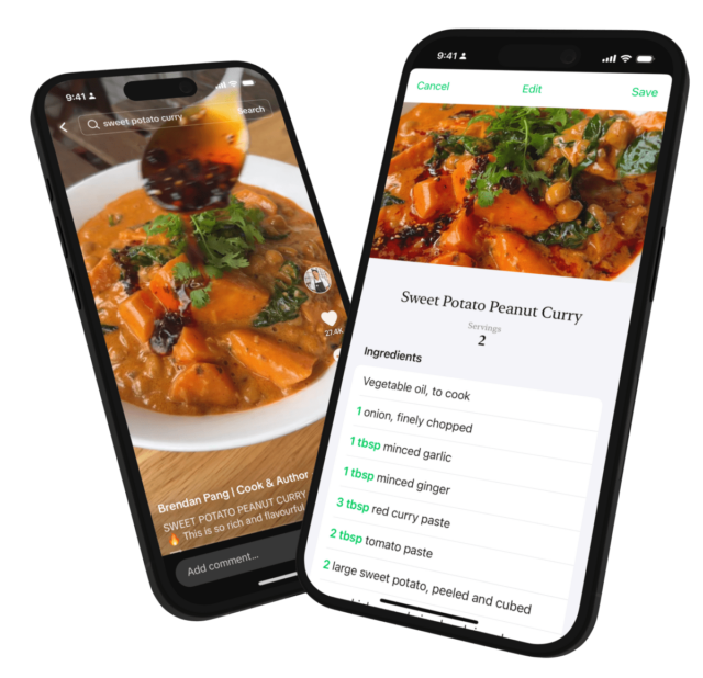 Die Pilão-Rezept-App kann jetzt Gerichte von TikTok speichern

