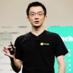 TuSimple co-founder and former CTO and CEO Xiaodi Hou at TechCrunch Disrupt in 2022.