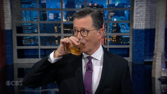 „Na ja, scheiße“: Stephen Colbert antwortet auf die Wahlergebnisse 2024

