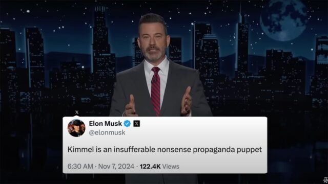 Jimmy Kimmel reagiert unhöflich auf Elon Musk, der ihn eine „Propagandamarionette“ nennt

