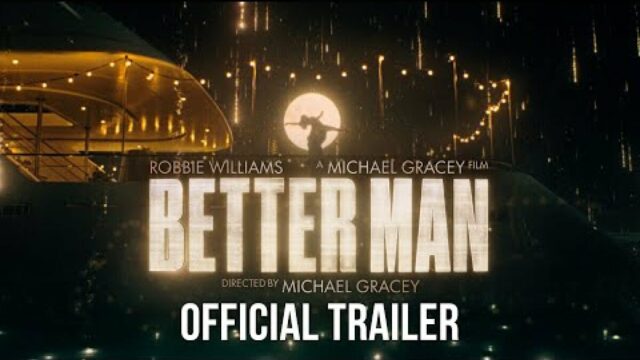 Im Trailer zu „Better Man“ ist der freche Affe Robbie Williams zu sehen

