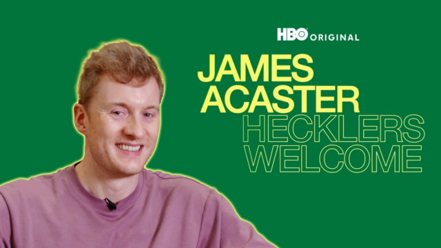 Hecklers Welcome von James Acaster wurde als eine Form der „Immersionstherapie“ entwickelt.

