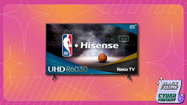 Sichern Sie sich vor dem Black Friday den Hisense 85-Zoll-4K-UHD-Roku-Smart-TV der R6-Serie für 548 US-Dollar

