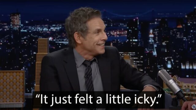 Ben Stiller verärgert Jimmy Fallon, weil er ihn gespenst hat

