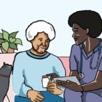 Op-Comic: Gesundheitsversorgung, die Patienten vom Krankenhaus fernhält und gleichzeitig Geld spart? Finanzieren Sie es