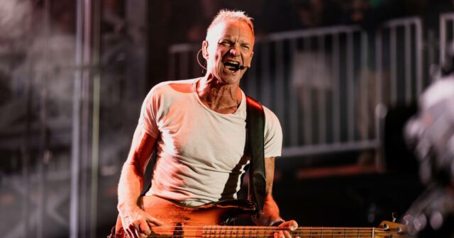 Sting über sein neues Trio, seinen alten Freund Billy Joel und warum er niemals Spandex tragen wird

