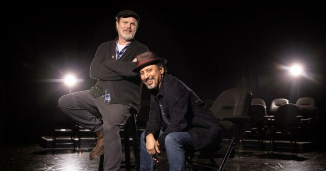 Rainn Wilson und Aasif Mandvi erwarten „Godot“ im Geffen Playhouse

