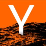 Y Combinator logo emerging from the ocean