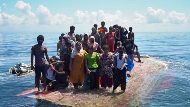 Die srilankische Marine rettet über 100 im Indischen Ozean treibende Rohingya

