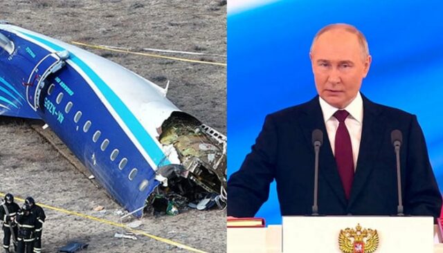 Russland hat zugegeben, dass das Passagierflugzeug Aserbaidschans vom russischen Verteidigungssystem getroffen wurde

