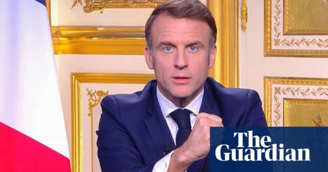 Der französische Präsident Macron sagt, er werde „bis zum Ende“ seiner Amtszeit als Präsident bleiben – Video

