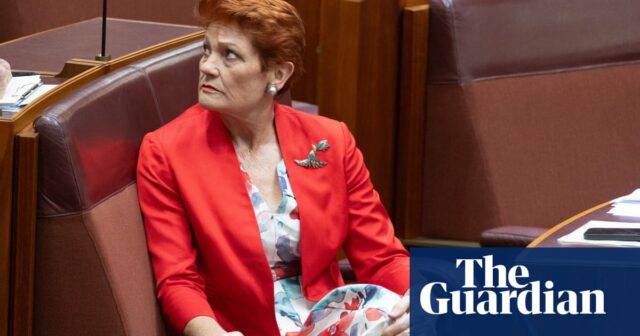 Lidia Thorpe entschuldigt sich bei Pauline Hanson, nachdem sie sie fälschlicherweise als „verurteilte“ Rassistin bezeichnet hat

