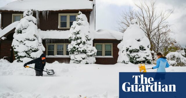 In der Region der Großen Seen häuft sich weiterhin der Schnee, und es wird eine weitere Schneeanhäufung prognostiziert

