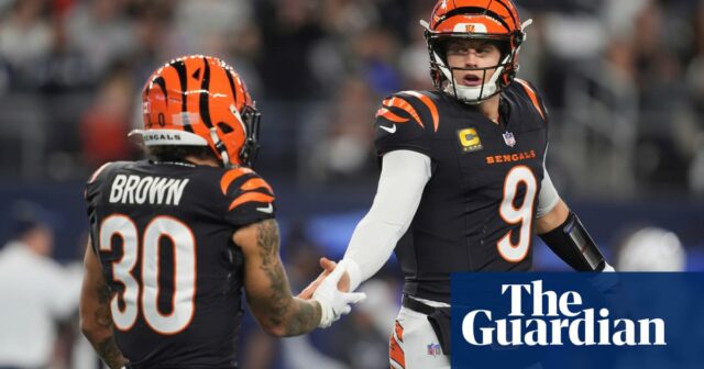 Die Bengals gewinnen am späten Montagabend Football, nachdem die Cowboys einen geblockten Punt verpatzt hatten

