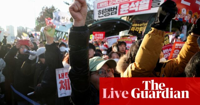 Südkoreas Amtsenthebungsverfahren live: Tausende gehen in Seoul als Parlament auf die Straße, um erneut über das Schicksal von Yoon Suk Yeol abzustimmen

