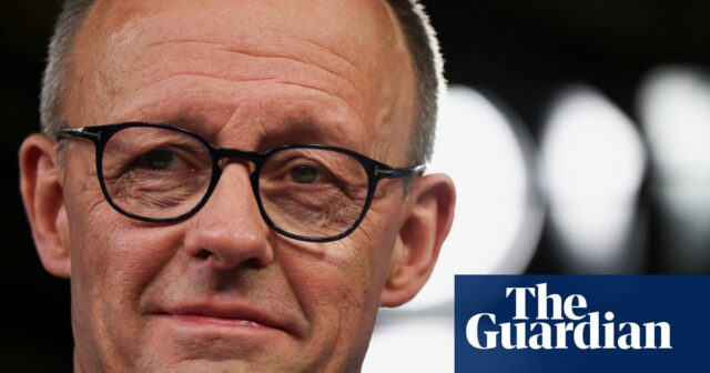 Zu Beginn des deutschen Wahlkampfs attackiert Friedrich Merz die Grünen

