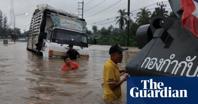 Wetterbeobachtung: Monsun bringt schwere Überschwemmungen in Südthailand

