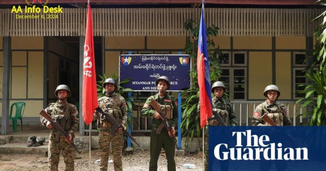 Myanmar-Rebellen behaupten = Kontrolle über wichtige westliche Militärhauptquartiere

