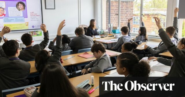 Britischen Lehrern sollte es erlaubt sein, von zu Hause aus zu arbeiten, sagt der Bildungsminister

