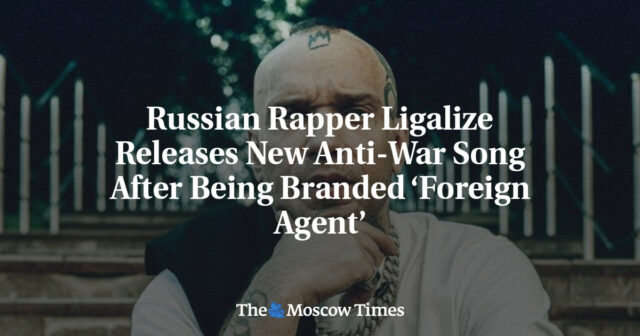 Der russische Rapper Ligalize veröffentlicht neuen Antikriegssong, nachdem er als „ausländischer Agent“ gebrandmarkt wurde

