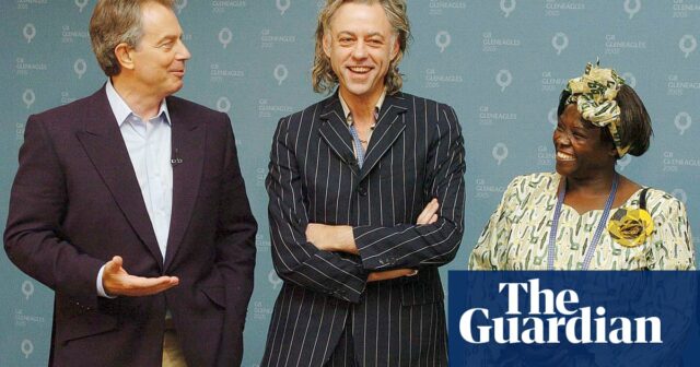 Akten belegen, dass Live-Aid-Aktivist Bob Geldof „auf afrikanische Führer einschlug“.

