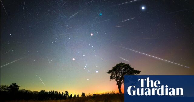 Geminiden-Meteorschauer erhellen an diesem Wochenende den britischen Himmel

