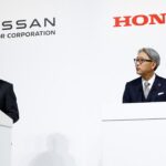 Nissan und Honda geben Fusion bekannt, wodurch der drittgrößte Autohersteller der Welt entsteht