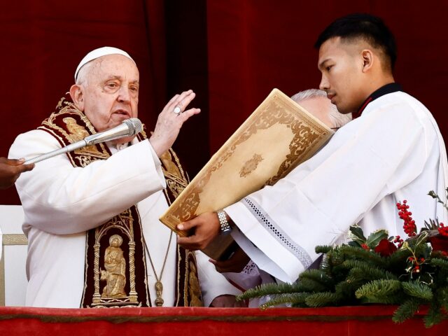 Papst ruft zu Weihnachten zum „Waffenstillstand“ auf und bezeichnet die Lage im Gazastreifen als „ernst“

