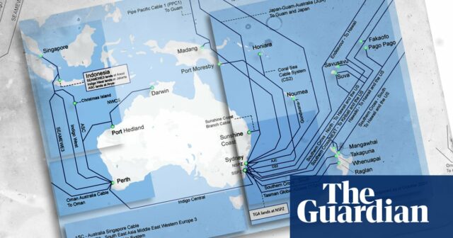 Australien ist durch Kabel, die nicht dicker als ein Gartenschlauch sind, mit der Welt verbunden – und durch Haie, Unfälle und Sabotage gefährdet

