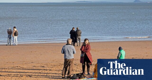 Schottland und Nordirland haben den mildesten Start in den Weihnachtstag aller Zeiten

