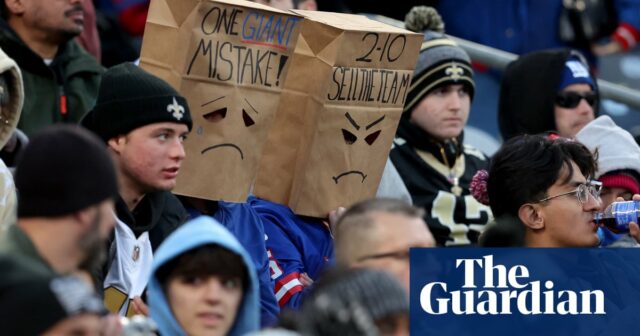 1 Dollar für eine Eintrittskarte für die New York Giants erscheint plötzlich etwas überteuert

