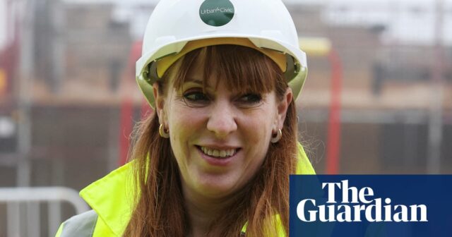 Bürgermeister sollen die Befugnis erhalten, Planungsverzögerungen in England zu stoppen, sagt Angela Rayner

