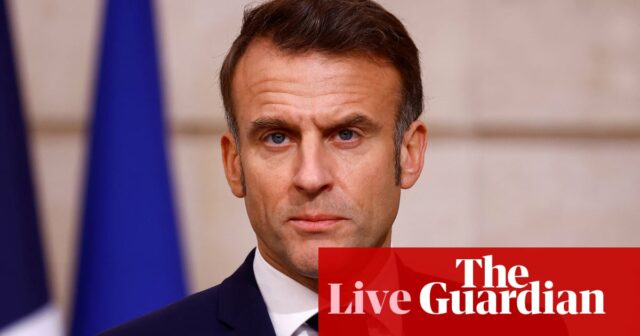 Emmanuel Macron spricht in Frankreich, nachdem das Misstrauensvotum die Regierung von Michel Barnier gestürzt hat – live

