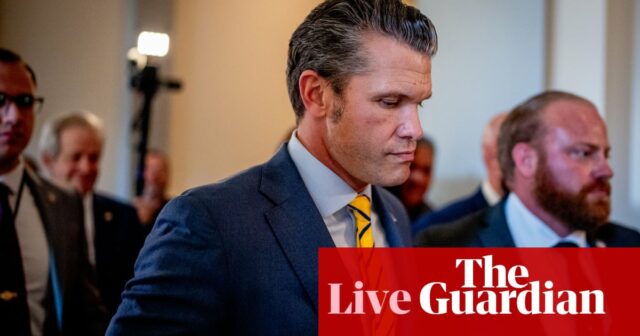 Pete Hegseth steht vor einem entscheidenden Interviewtag, da die Nominierung zum Verteidigungsminister Berichten zufolge scheitert – US Politics Live

