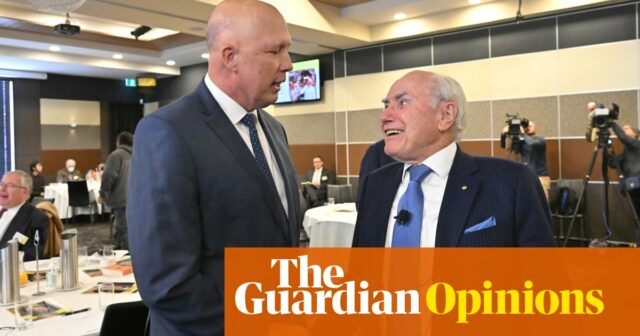 Mit den Tipps von John Howard weiß Peter Dutton, dass der Grillstopfen der Schlüssel zur Gestaltung der landesweiten Diskussion ist | Julianne Schultz

