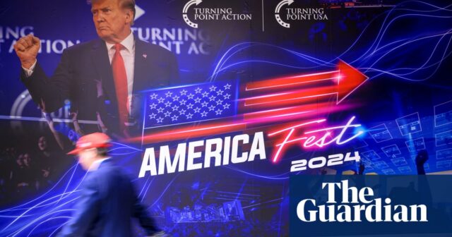 „Gott ist mit Amerika noch nicht fertig“: Trump-Anhänger fahren beim mit Stars besetzten Turning Point USA-Event eine Siegesrunde

