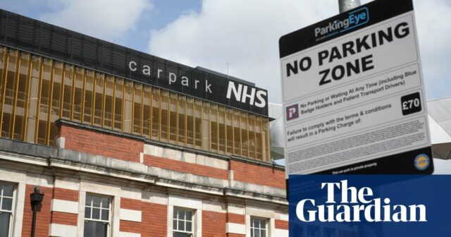 Daten zeigen, dass ein Viertel der NHS England Trusts inmitten der Lebenshaltungskostenkrise die Parkgebühren erhöht haben

