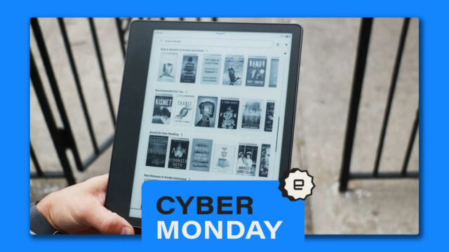 Bei Cyber-Monday-Angeboten gibt es 21 Prozent Rabatt auf den Kindle Scribe

